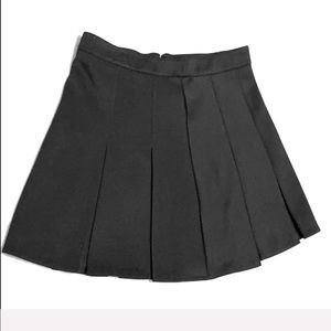 Pleated Miniskirt